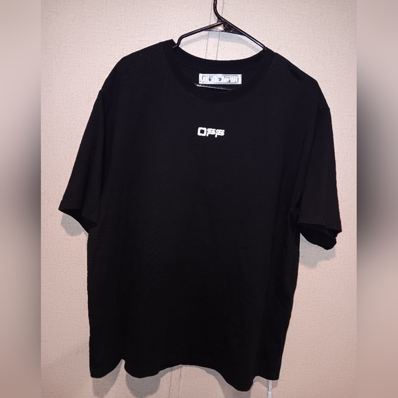 Off-White Off-White SS20 Caravaggio Square print Shirt Size L Semi New - Picture 3 of 6